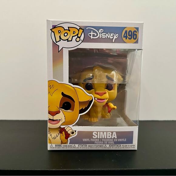Simba #496 – The Lion King Funko Pop (Excellent) - Picture 1 of 6